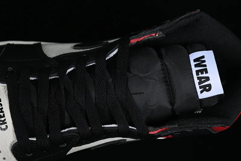All categories Air Jordan Jordan series basketball shoes Air Jordan 1 High Air Jordan 1 Retro High OG NRG "Not For Resale" AJ1 No resale Black and white red toe 861428-106